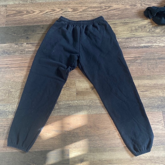 black sweats plain - Picture 3 of 5